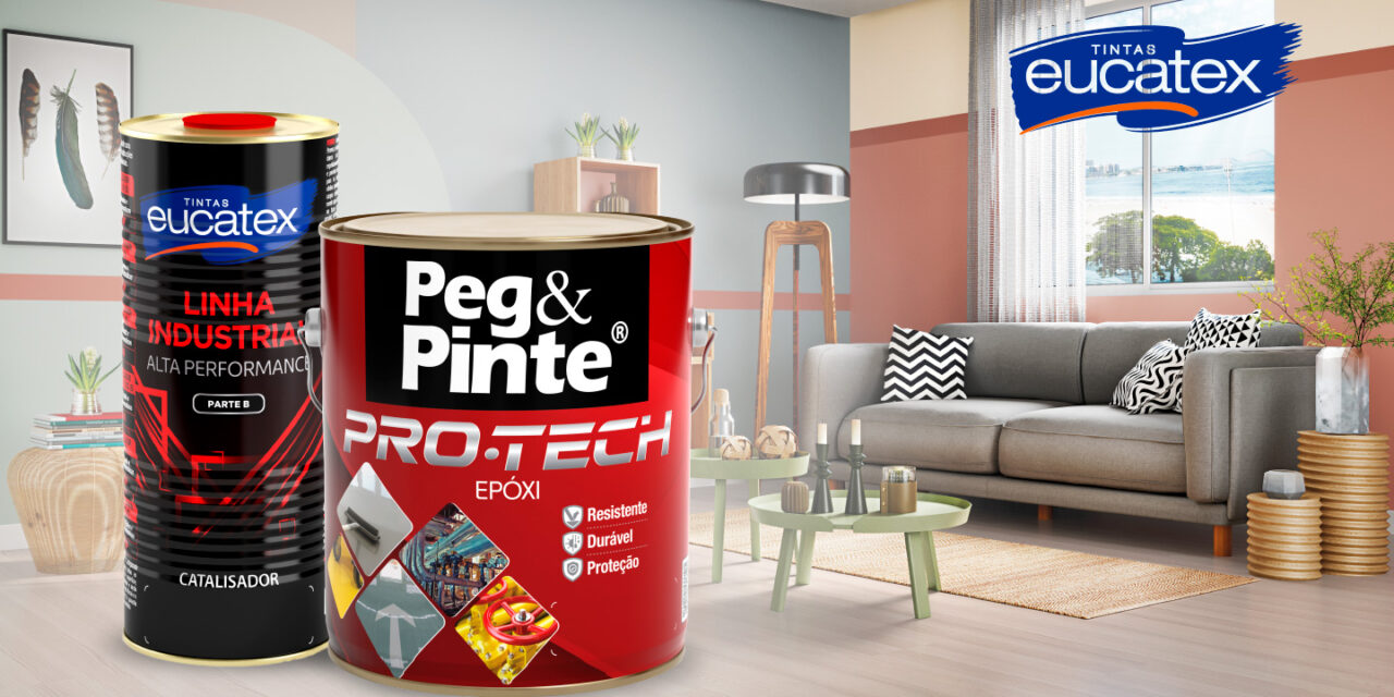 Tintas Eucatex lança Peg&Pinte Pro-tech Epóxi