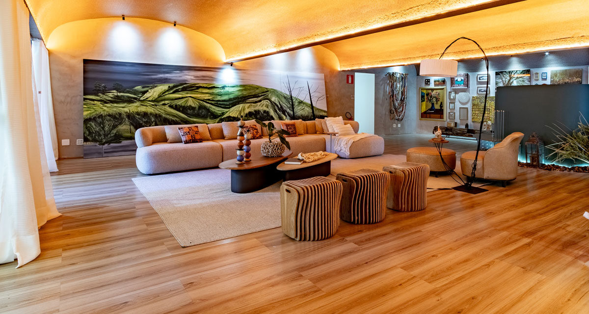 Morar Mais BH: Diversos ambientes mostram a versatilidade dos produtos Eucatex